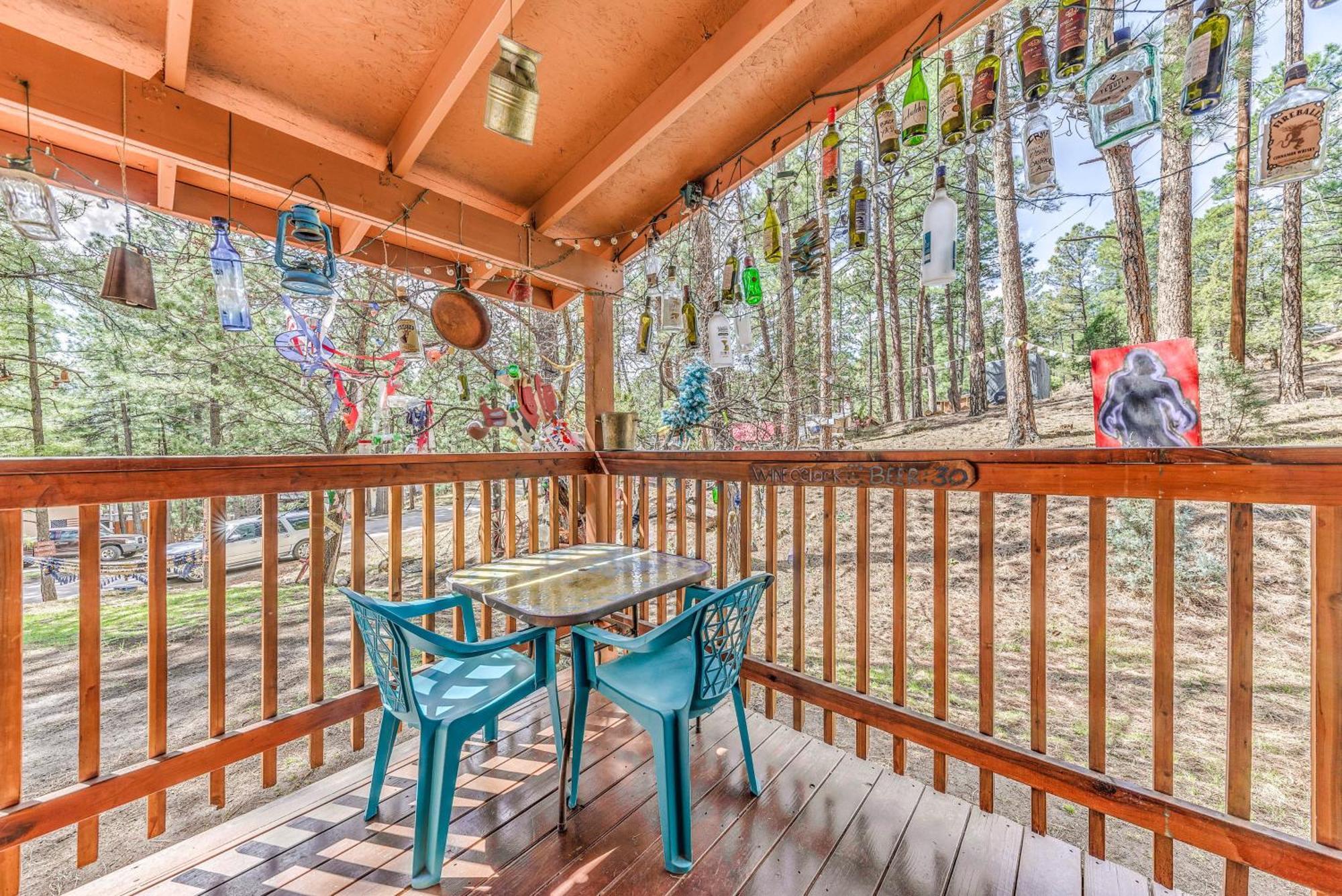 Ruidoso Cabin With Hot Tub - 2 Mi To Grindstone Lake Eksteriør bilde